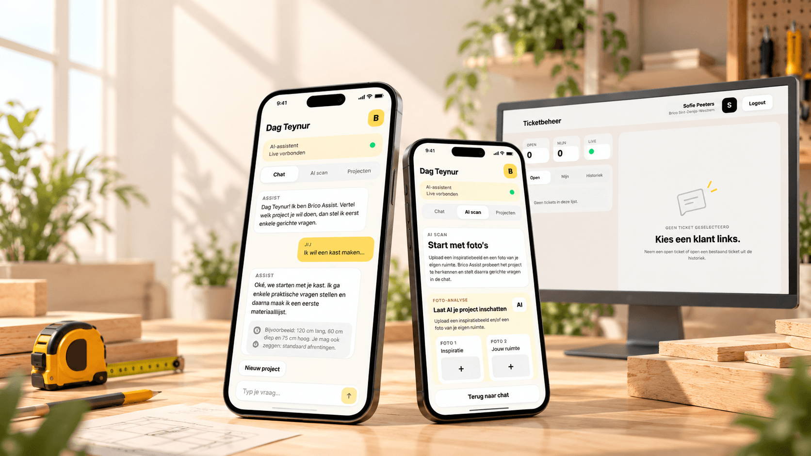 BricoGuide — From a DIY idea to a practical materials list